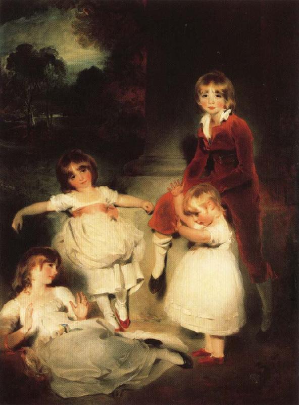 Sir Thomas Lawrence The Children of Ayscoghe Boucherett Germany oil painting art